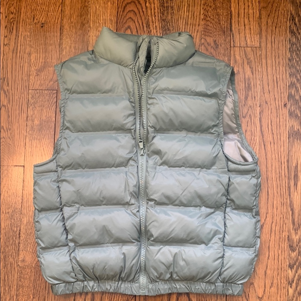 Zara Puffer Vest in Sage